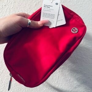 Lululemon Raspberry Belt Bag